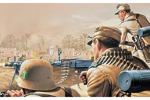 Airfix 1/76 WWII Afrika Corps Infantry Scaled Plastic Model Kit image 45791