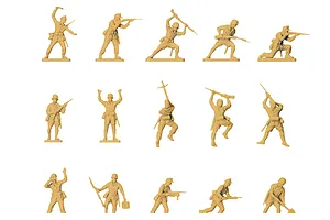 Airfix 1/76 WWII Afrika Corps Infantry Scaled Plastic Model Kit image 45792