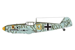 Airfix 1/72 Messerschmitt BF109 E-4 Fighter Scaled Plastic Model Kit image 45835