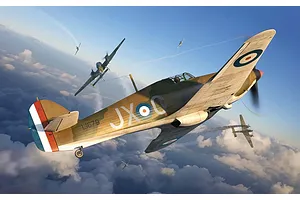Airfix 1/72 Hawker Hurricane Mk.I Fighter Scaled Plastic Model Kit image 45842