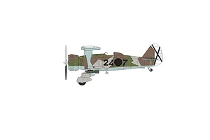 Airfix 1/72 Henschel HS 123 A-1 Bomber Scaled Plastic Model Kit image 45880