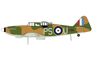 Airfix 1/72 Boulton Paul Defiant Fighter Scaled Plastic Model Kit image 45901