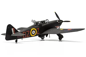 Airfix 1/72 Boulton Paul Defiant Fighter Scaled Plastic Model Kit image 45906