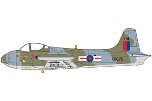 Airfix 1/72 Hunting Percival Jet Provost T.4 Trainer Scaled Plastic Model Kit image 45972