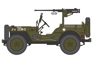 Airfix 1/72 British Airborne Willys Jeep w/ Trailer & Howitzer Scaled Plastic Model Kit image 45983