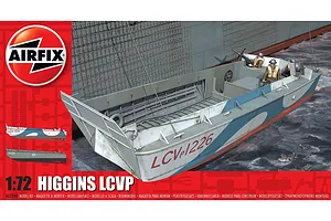 Airfix 1/72 Higgins LCVP Landing Craft Scaled Plastic Model Kit image 45984