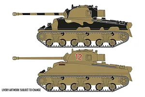 Airfix 1/72 Sherman Firefly Tank Scaled Plastic Model Kit image 45998