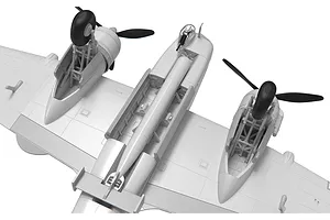 Airfix 1/72 Bristol Beaufort Mk.1 Bomber Scaled Plastic Model Kit image 46102