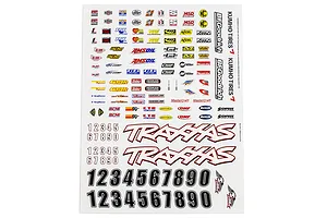 Traxxas Slash 4x4 Decal Sheets image 4620