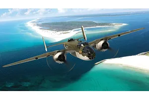 Airfix 1/72 North American B-25C/D Mitchell Bomber Scaled Plastic Model Kit image 46205