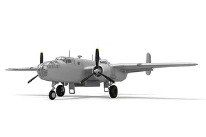 Airfix 1/72 North American B-25B Mitchell 'Doolittle Raid' Bomber Scaled Plastic Model Kit image 46249