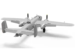 Airfix 1/72 North American B-25B Mitchell 'Doolittle Raid' Bomber Scaled Plastic Model Kit image 46250