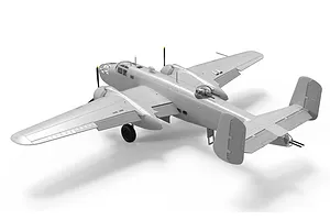 Airfix 1/72 North American B-25B Mitchell 'Doolittle Raid' Bomber Scaled Plastic Model Kit image 46252