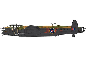 Airfix 1/72 Avro Lancaster B.II Bomber Scaled Plastic Model Kit image 46288