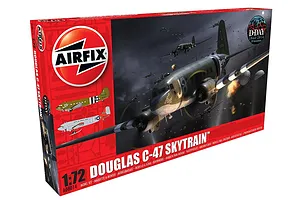 Airfix 1/72 Douglas C-47 A/D Skytrain Transporter Scaled Plastic Model Kit image 46300