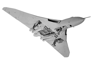 Airfix 1/72 Avro Vulcan B.2 Bomber Scaled Plastic Model Kit image 46459