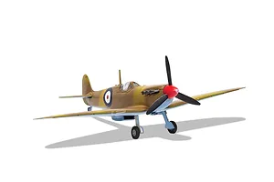 Airfix 1/72 Supermarine Spitfire Mk.VC Scaled Plastic Model Kit Small Starter Set image 46497