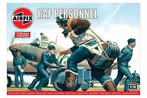 Airfix 1/76 RAF Personnel Scaled Plastic Model Kit image 46617
