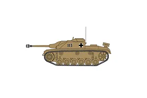 Airfix 1/76 Stug III 75Mm Assault Gun Scale Scaled Plastic Model Kit image 46635