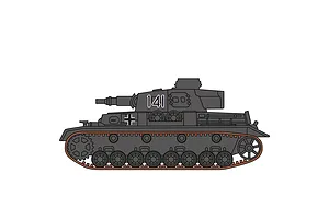 Airfix 1/76 Panzer IV Tank Scale Scaled Plastic Model Kit image 46662