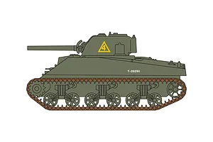 Airfix 1/76 LCM3 & Sherman Tank Scaled Plastic Model Kit image 46692