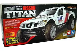 Tamiya DT-02 Nissan Titan RC Truggy Electric 2WD 1/12 Scale Kit image 46774