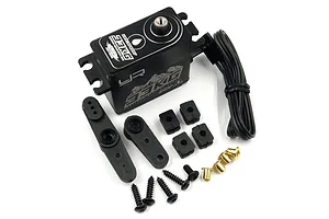 Yeah Racing Black Aluminium Standard Coreless 33kg 8.4v Steel Geared Waterproof Servo image 46898