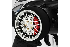 Yeah Racing Blue Aluminium Type A Transmitter Steering Wheel Set image 46904