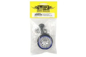 Yeah Racing Blue Aluminium Type B Transmitter Steering Wheel Set image 46906