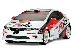Tamiya FF03 Honda Civic R3 J.A.S. Motorsport RC Touring Car Electric FWD 1/10 Scale Kit image 47203