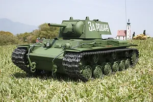 Tamiya 1/16 Russian KV-1 Scaled Heavy Tank Kit w/Fully Optioned image 47239