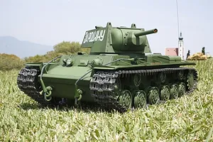 Tamiya 1/16 Russian KV-1 Scaled Heavy Tank Kit w/Fully Optioned image 47241