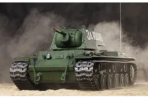 Tamiya 1/16 Russian KV-1 Scaled Heavy Tank Kit w/Fully Optioned image 47244