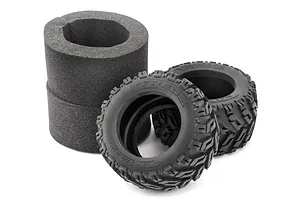 Maverick 2.8" Tredz Tractor Tyres w/ Foam Inserts 2Pcs image 47389