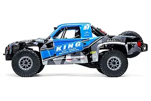 Losi Super Baja Rey 2.0 8S 4X4 RC Short Course Truck Electric Brushless 4WD 1/6 Scale RTR - King Shock Edition Blue image 47440