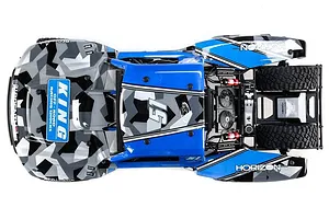 Losi Super Baja Rey 2.0 8S 4X4 RC Short Course Truck Electric Brushless 4WD 1/6 Scale RTR - King Shock Edition Blue image 47444