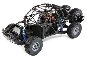 Losi Super Baja Rey 2.0 8S 4X4 RC Short Course Truck Electric Brushless 4WD 1/6 Scale RTR - King Shock Edition Blue image 47449