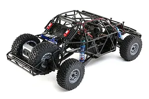 Losi Super Baja Rey 2.0 8S 4X4 RC Short Course Truck Electric Brushless 4WD 1/6 Scale RTR - King Shock Edition Blue image 47453