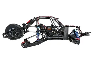 Losi Super Baja Rey 2.0 8S 4X4 RC Short Course Truck Electric Brushless 4WD 1/6 Scale RTR - King Shock Edition Blue image 47456