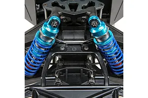 Losi Super Baja Rey 2.0 8S 4X4 RC Short Course Truck Electric Brushless 4WD 1/6 Scale RTR - King Shock Edition Blue image 47459