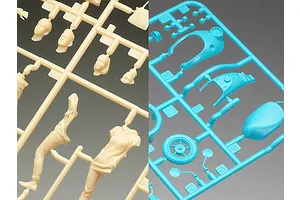 Tamiya 1/24 Campus Friends Set II Scaled Plastic Model Kit image 47500