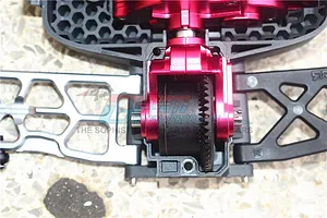 GPM Aluminium Front or Rear Differential Output Yokes 2Pcs - Red image 47667