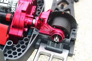 GPM Aluminium Front or Rear Differential Output Yokes 2Pcs - Red image 47668