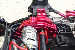 GPM Aluminium Rear Motor Mount Set - Red image 47672