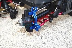 GPM Red Aluminium Front Steering Hub Carriers 2Pcs w/ Hardware image 47688