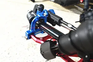 GPM Red Aluminium Front Steering Hub Carriers 2Pcs w/ Hardware image 47690