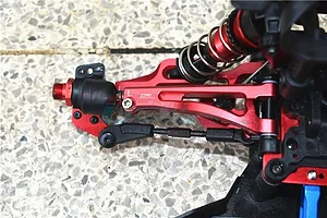 GPM Aluminium Front Upper Suspension Arms 2Pcs - Red image 47711