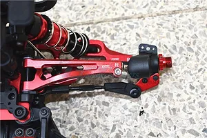 GPM Aluminium Front Upper Suspension Arms 2Pcs - Red image 47712