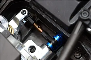 GPM Aluminium Steering Post - Blue image 47757