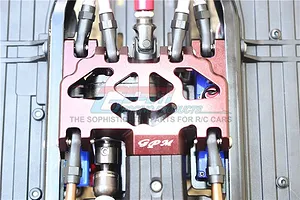 GPM Aluminium Gearbox Skid Plate - Blue image 47768